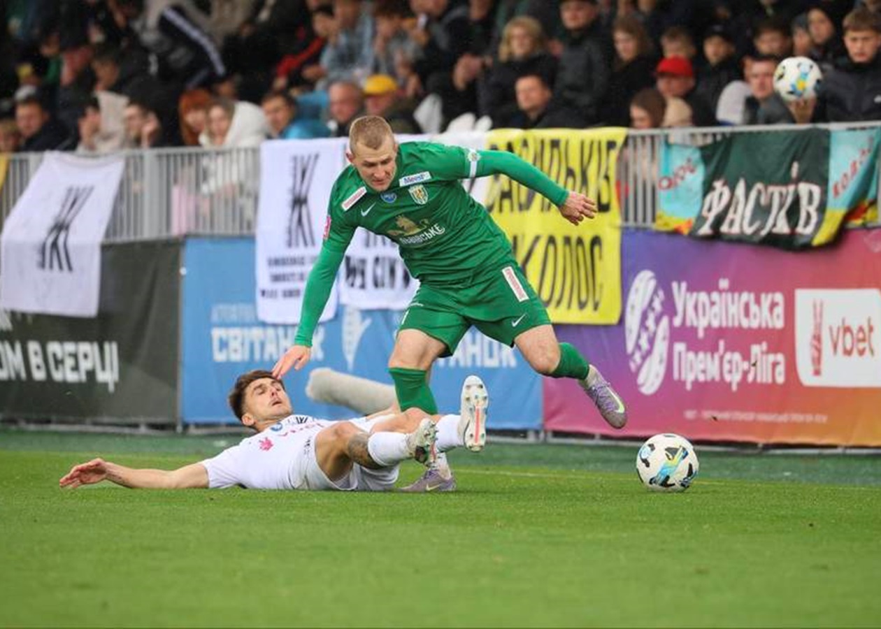 Колос сам забив і сам виграв у матчі передостаннього туру чемпіонату