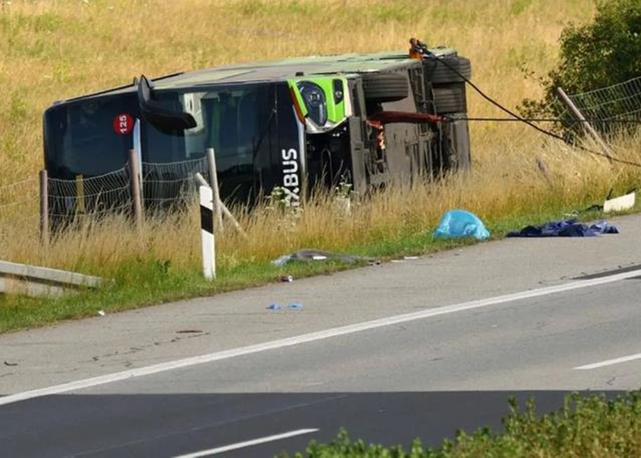 У ФРН перекинувся автобус, серед постраждалих українці - ЗМІ