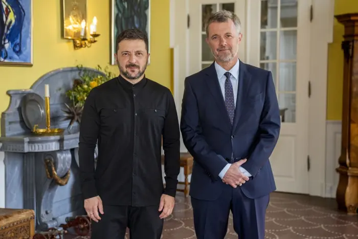 Зеленський зустрівся з королем Данії Фредеріком Х