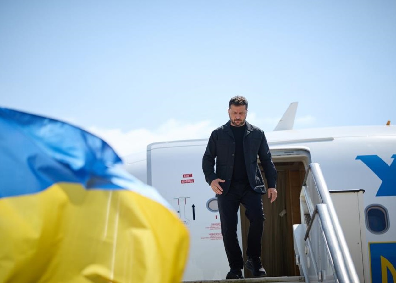 Зеленський прибув з візитом до Данії