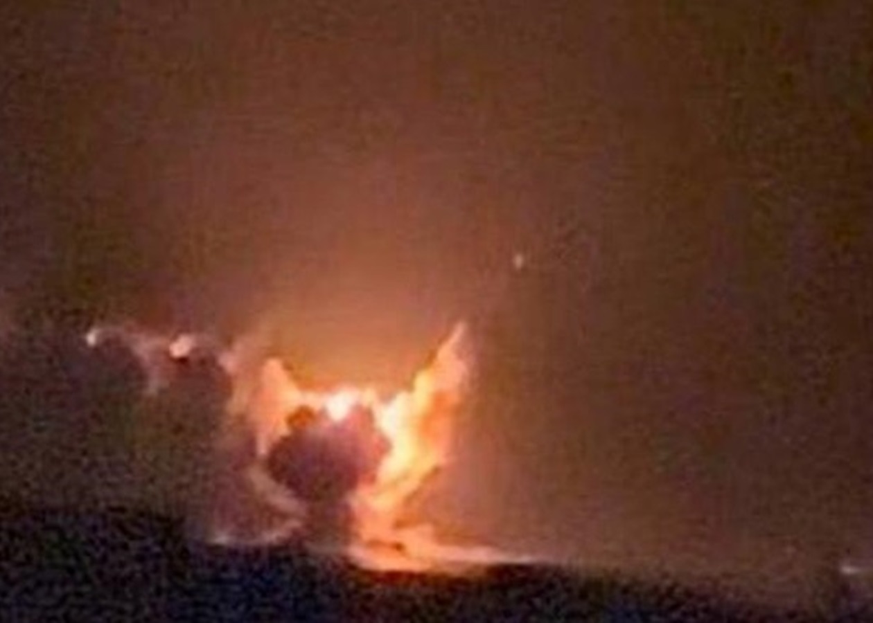 Дрони атакували нафтобазу в Криму - соцмережі