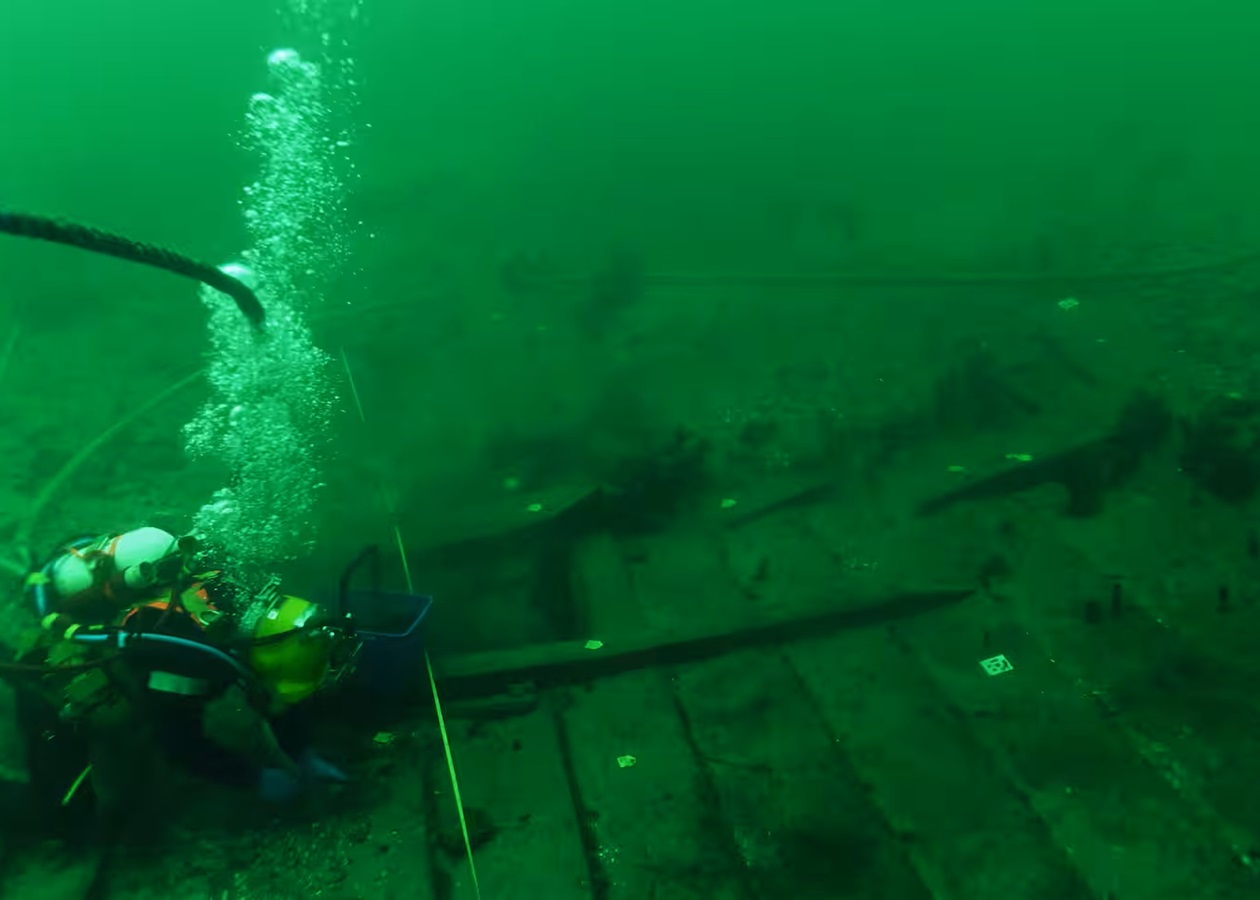 У протоці біля Данії знайшли найбільший середньовічний торговий корабель