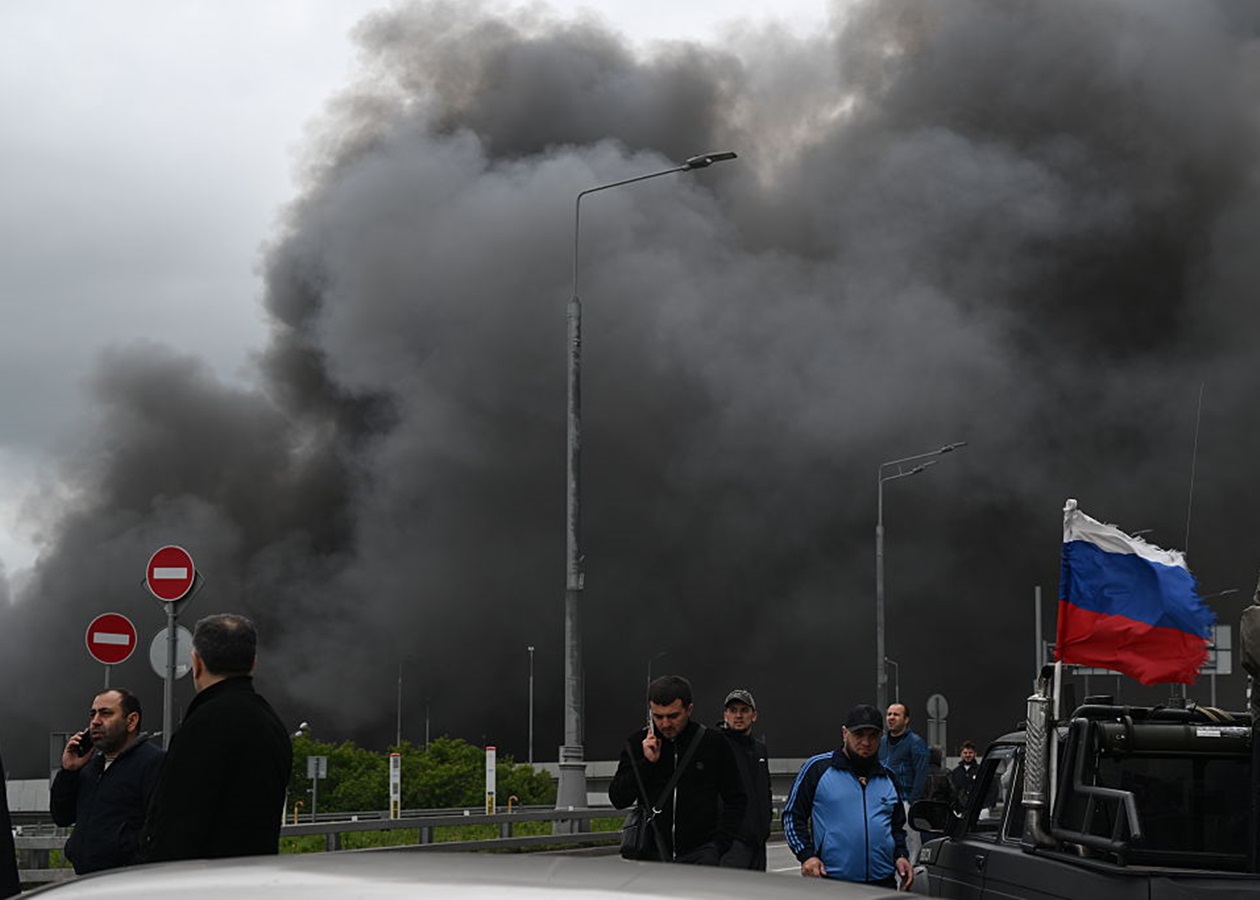 Сюжет"Їдьте, якщо слабкі". Як відреагували Z-блогери на удари по Москві