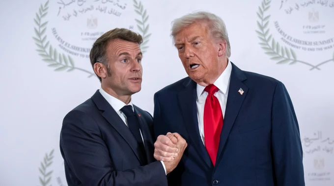 Макрон: після саміту G7 Трамп змінив думку про війну в Україні.